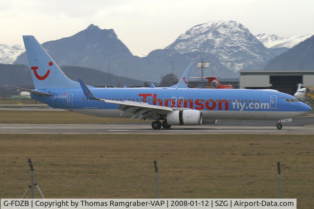 G-FDZB, 2007 Boeing 737-8K5 C/N 35131, Thomsonfly Boeing 737-800