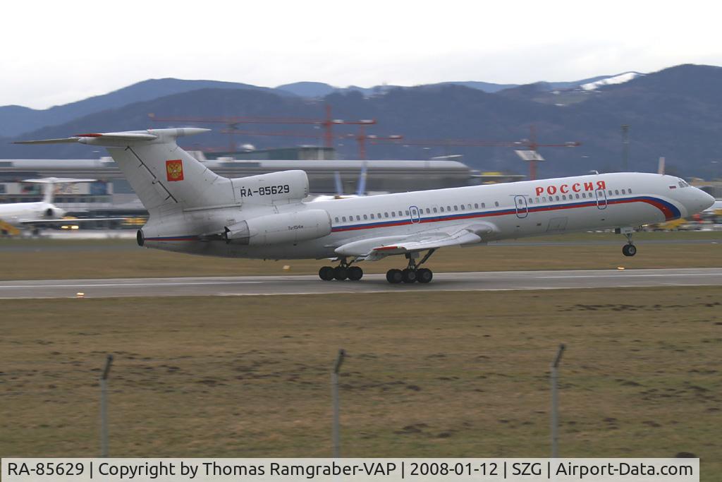 RA-85629, 1987 Tupolev Tu-154M C/N 87A758, Rossia Tupolev 154