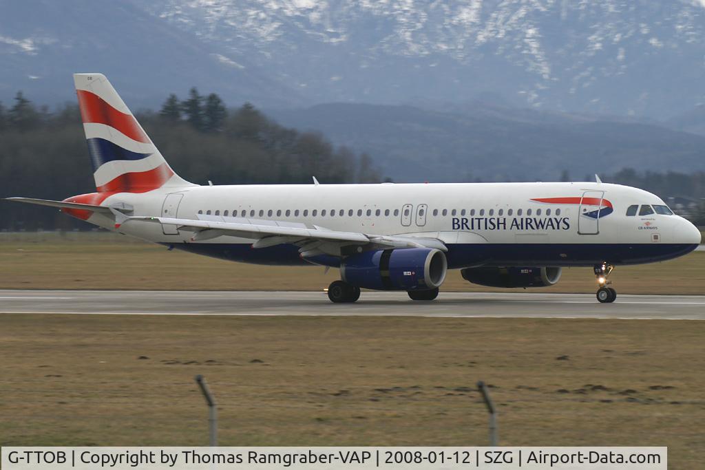 G-TTOB, 2001 Airbus A320-232 C/N 1687, GB Airways Airbus A320