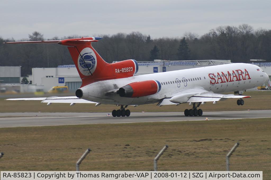 RA-85823, 1988 Tupolev Tu-154M C/N 88A775, Samara Airlines Tupolev 154
