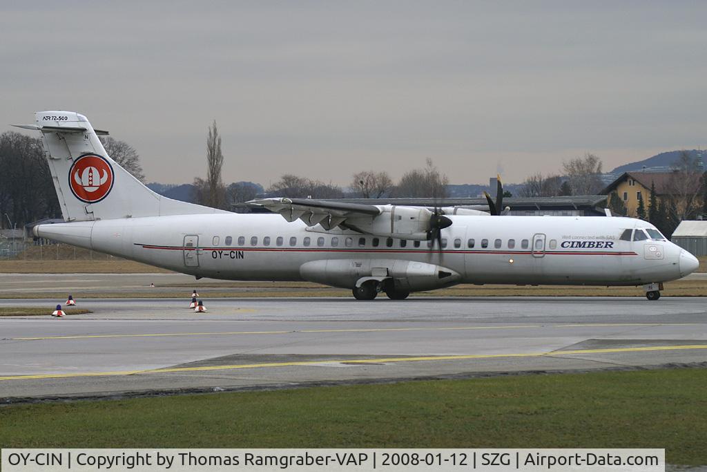 OY-CIN, 1999 ATR 72-212A C/N 568, Cimber Air ATR 72