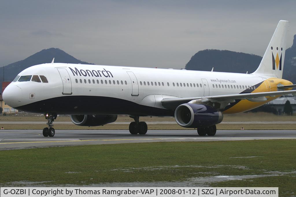 G-OZBI, 2007 Airbus A321-231 C/N 2234, Monarch Airlines Airbus A321