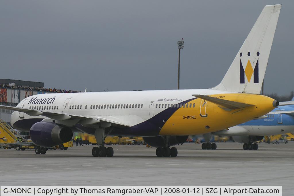 G-MONC, 1983 Boeing 757-2T7 C/N 22781, Monarch Airlines Boeing 757-200