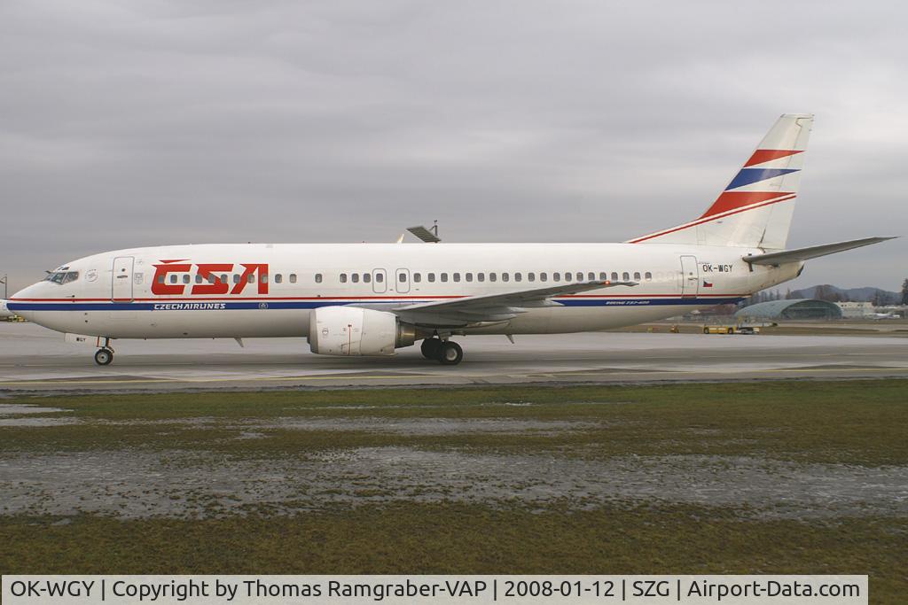 OK-WGY, 1991 Boeing 737-436 C/N 25839, CSA - Cech Airlines Boeing 737-400