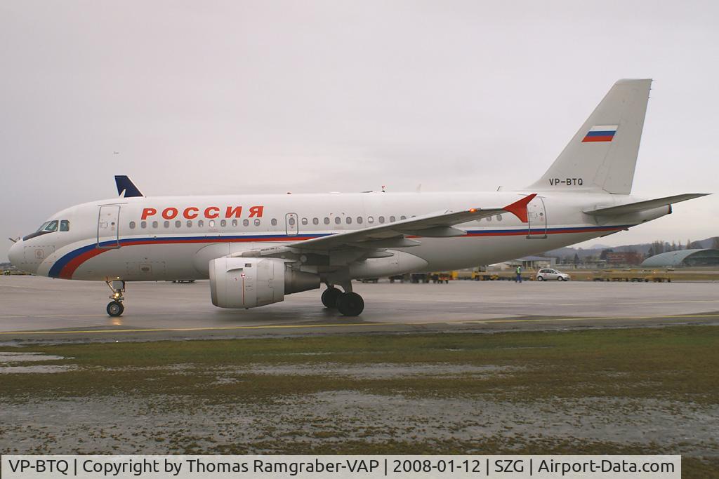 VP-BTQ, 1999 Airbus A319-114 C/N 1149, Rossia Airbus A319