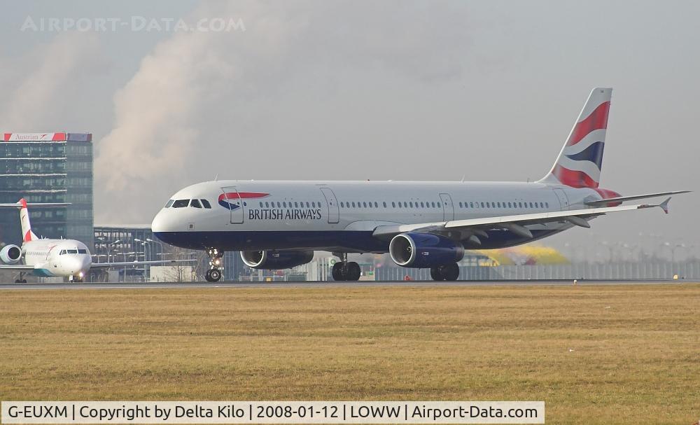 G-EUXM, 2007 Airbus A321-231 C/N 3290, British Airways A321-231 delivery 23.11.2007