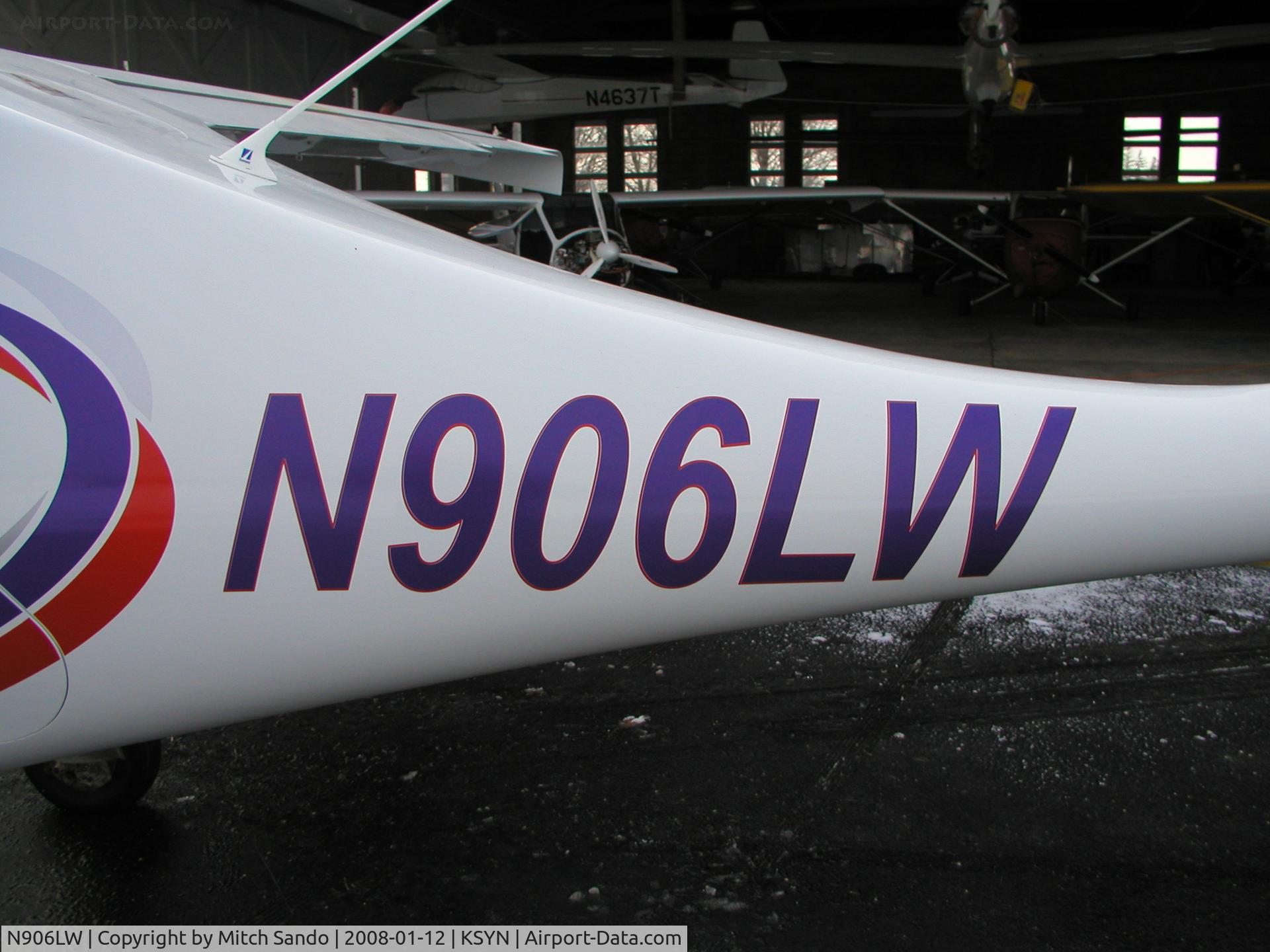 N906LW, 2006 Flight Design CTSW C/N 06-07-09, Parked outside the main hangar at Stanton.
