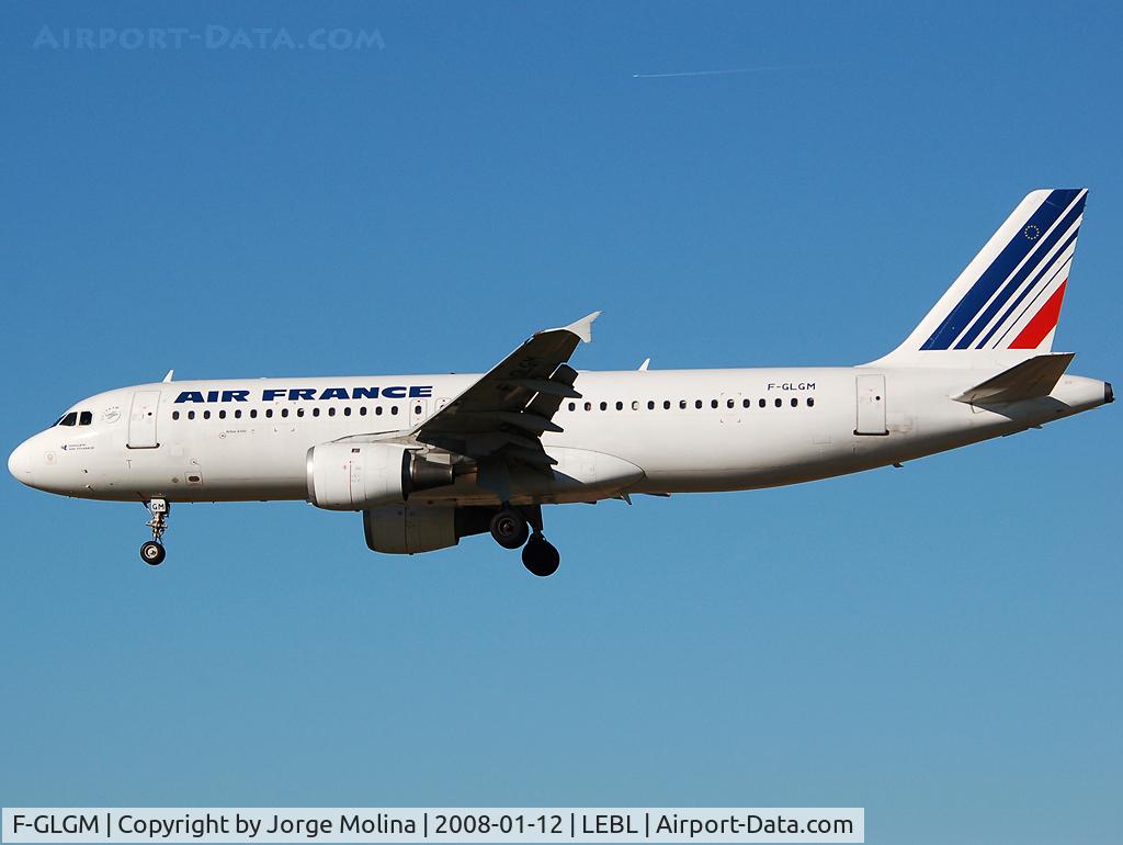 F-GLGM, 1990 Airbus A320-212 C/N 0131, On short final RWY 25R.