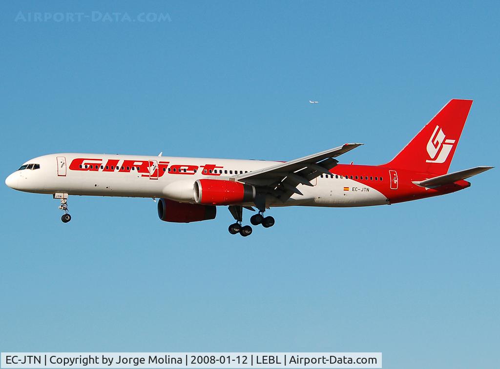 EC-JTN, 1992 Boeing 757-236 C/N 25597, 