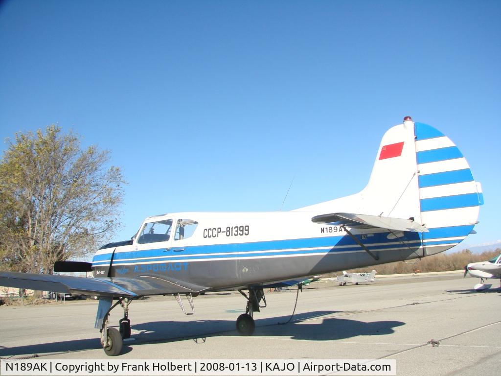 N189AK, 1993 Yakovlev Yak-18T C/N 10-33, It's a BIG PLANE!
