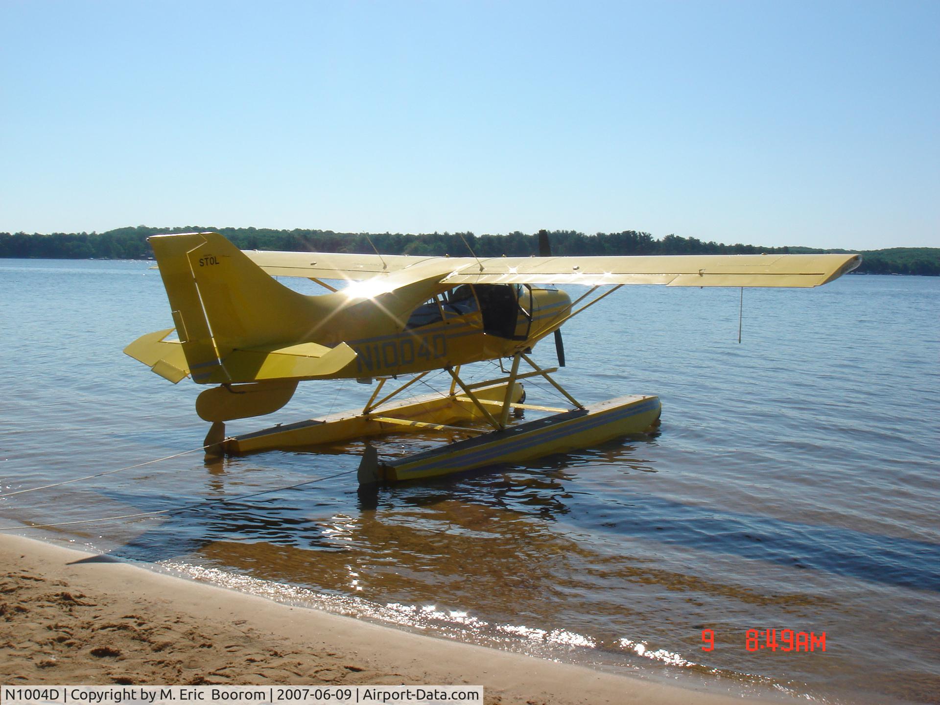 N1004D, 1995 Maule M-7-260 C/N 26001C, Otsego Splach-in 2007