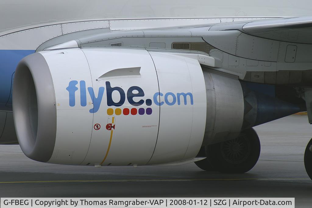 G-FBEG, 2007 Embraer 195LR (ERJ-190-200LR) C/N 19000120, Fly BE - British European Embraer 190