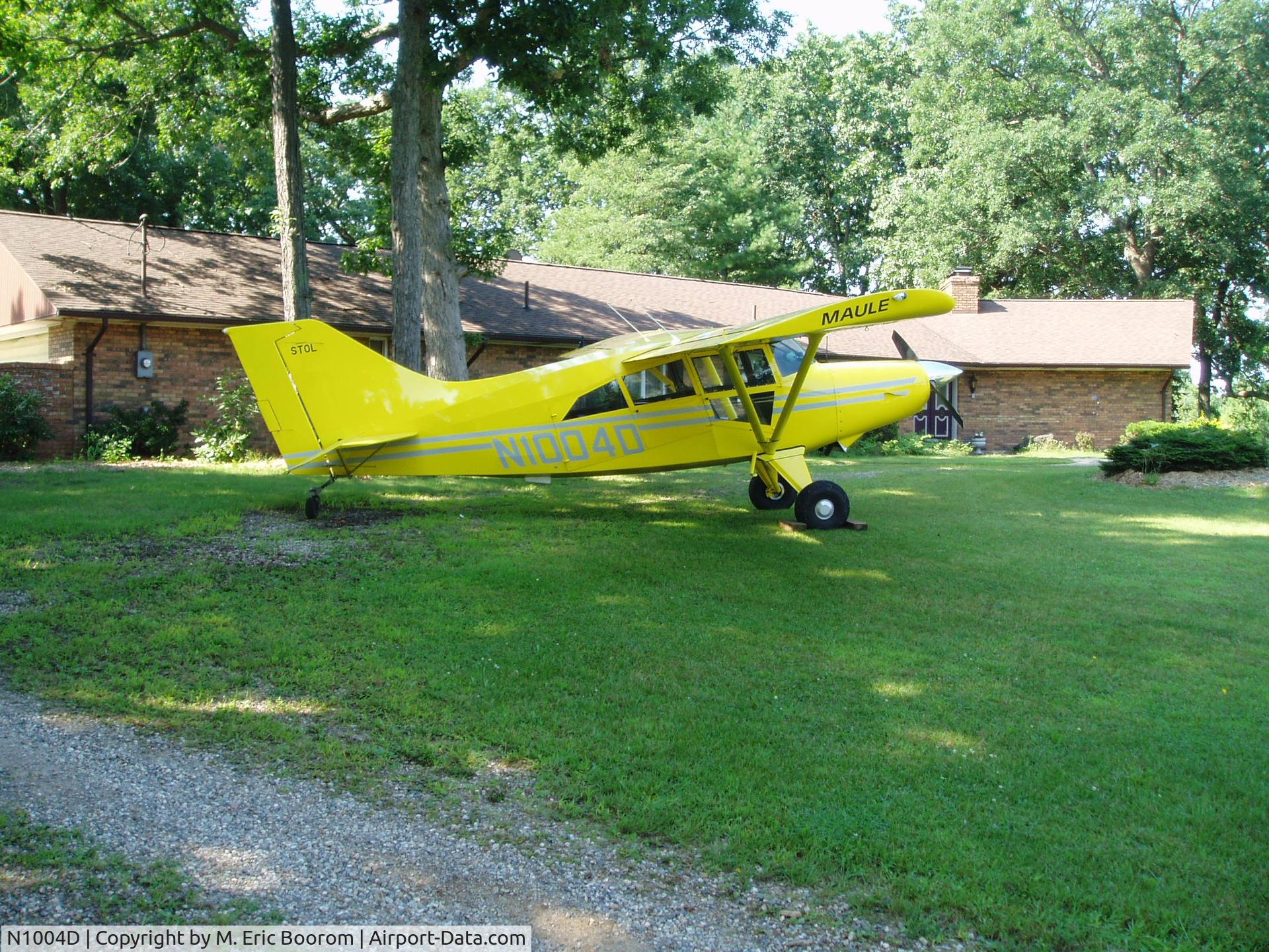 N1004D, 1995 Maule M-7-260 C/N 26001C, ON WHEELS at Boorom Field