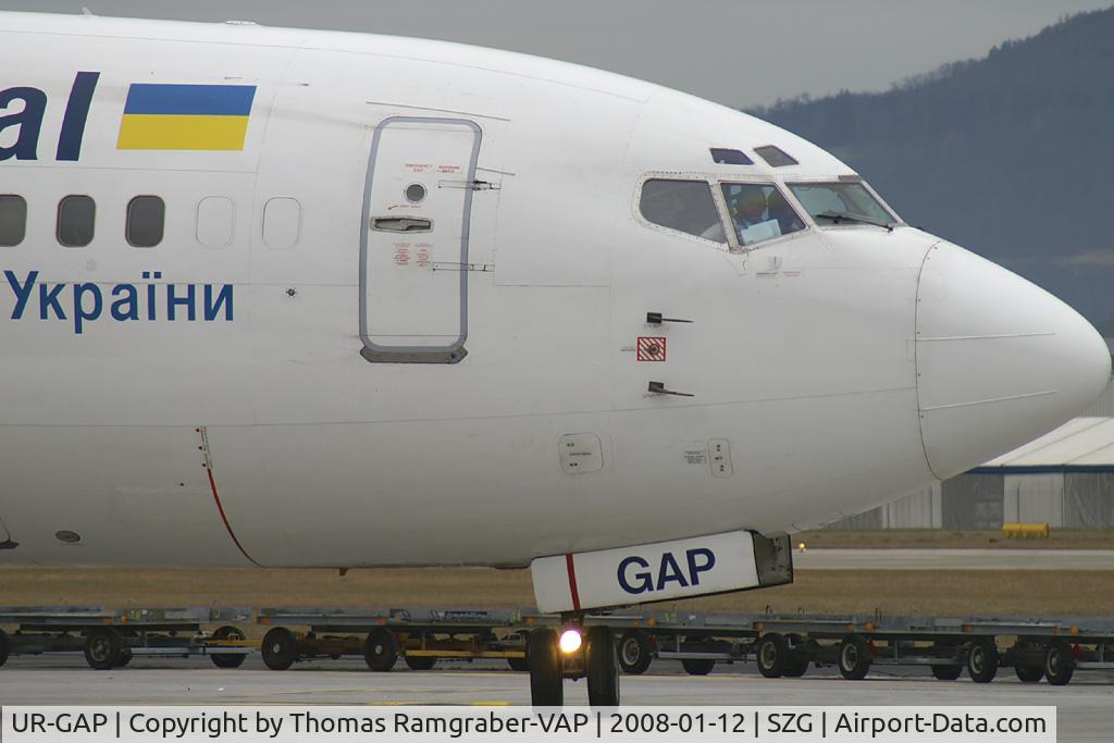 UR-GAP, 1993 Boeing 737-4Z9 C/N 27094, Ukraine International Airlines (WindRose titles) Boeing 737-400