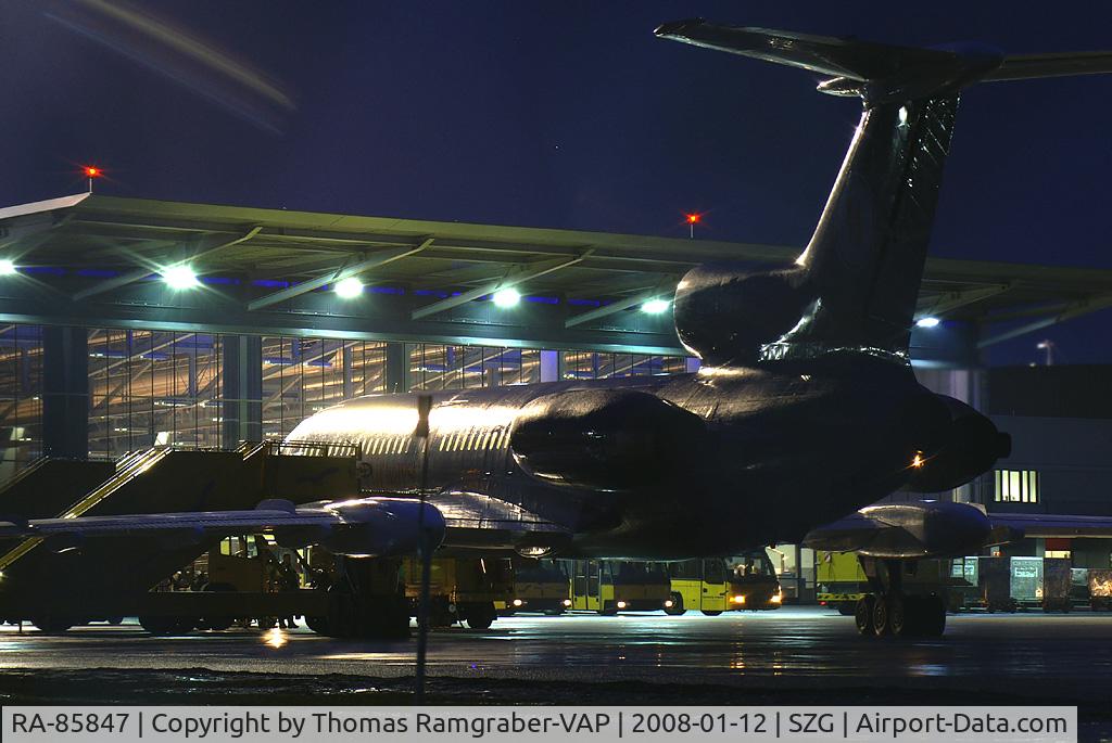 RA-85847, 1988 Tupolev Tu-154M C/N 88A792, Continental Airways Tupolev 154
