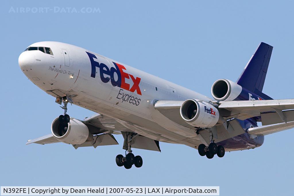 N392FE, 1975 McDonnell Douglas MD-10-10F C/N 46626, FedEx N392FE 