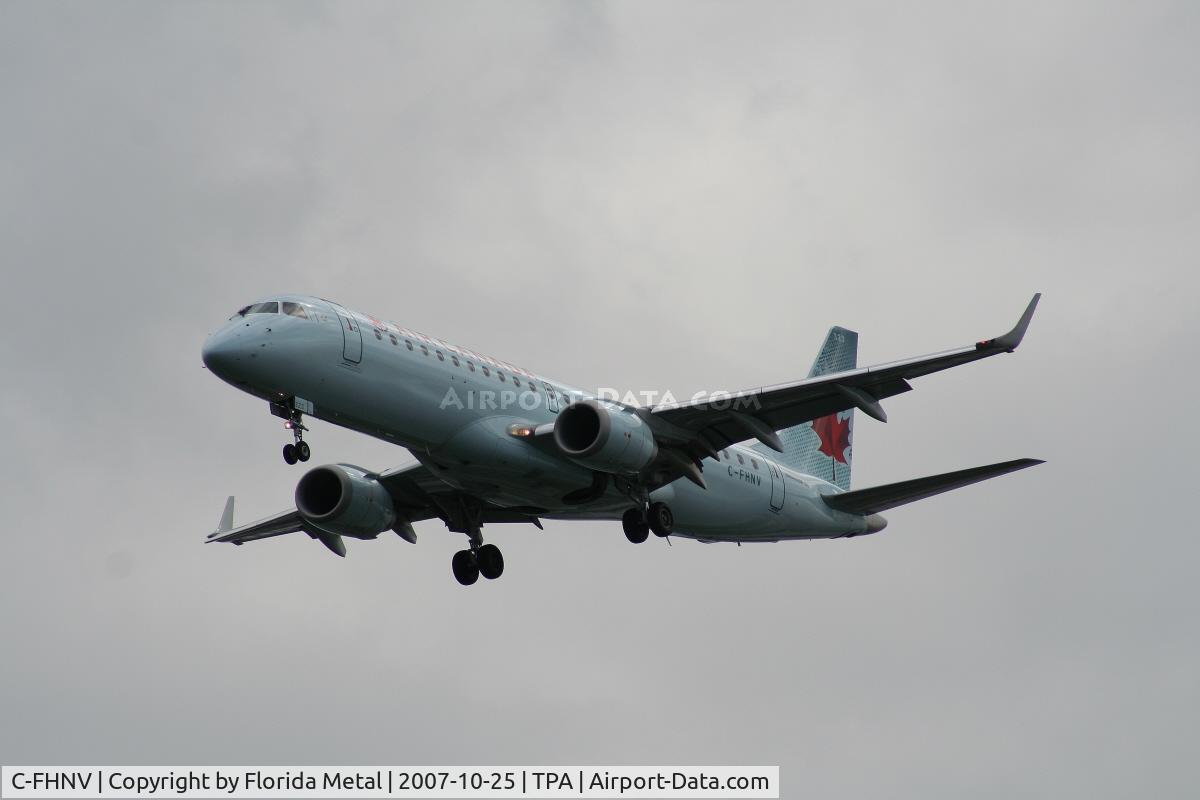 C-FHNV, 2007 Embraer 190AR (ERJ-190-100IGW) C/N 19000075, Air Canada
