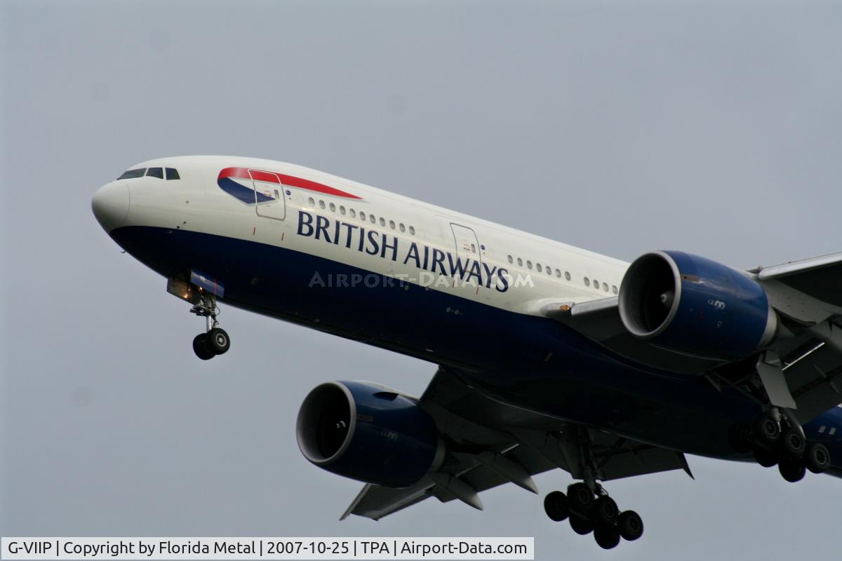 G-VIIP, 1999 Boeing 777-236 C/N 29321, British