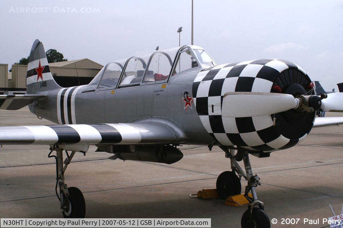 N30HT, 1989 Yakovlev Yak-52 C/N 9010405, Close to the Yak