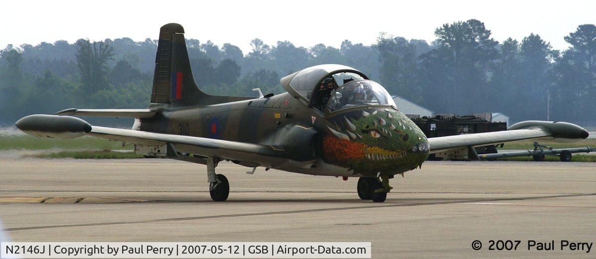 N2146J, 1970 BAC 167 Strikemaster C/N 1930, Strike variant of the Provost trainer