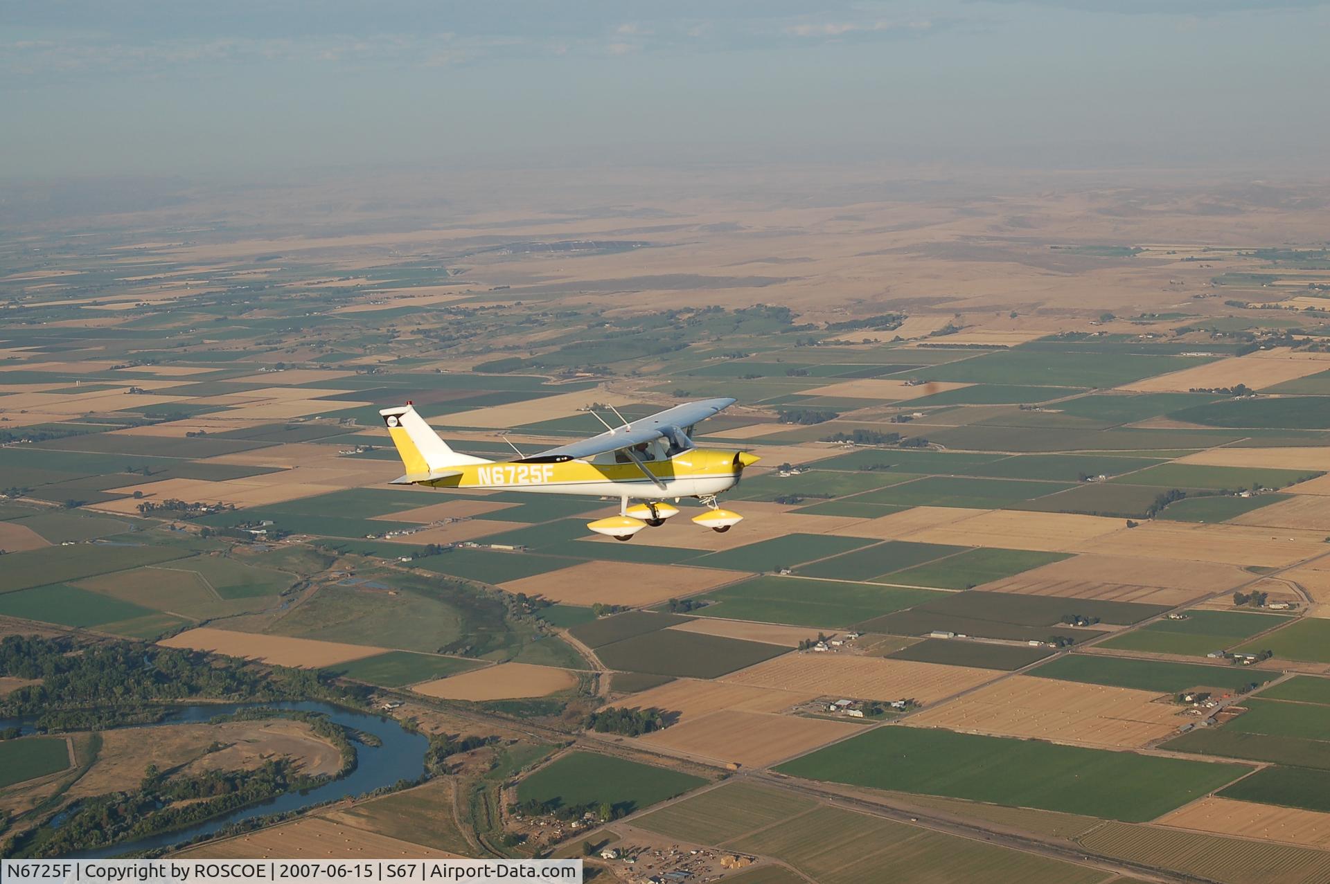 N6725F, 1966 Cessna 150F C/N 15063325, HAVIN FUN