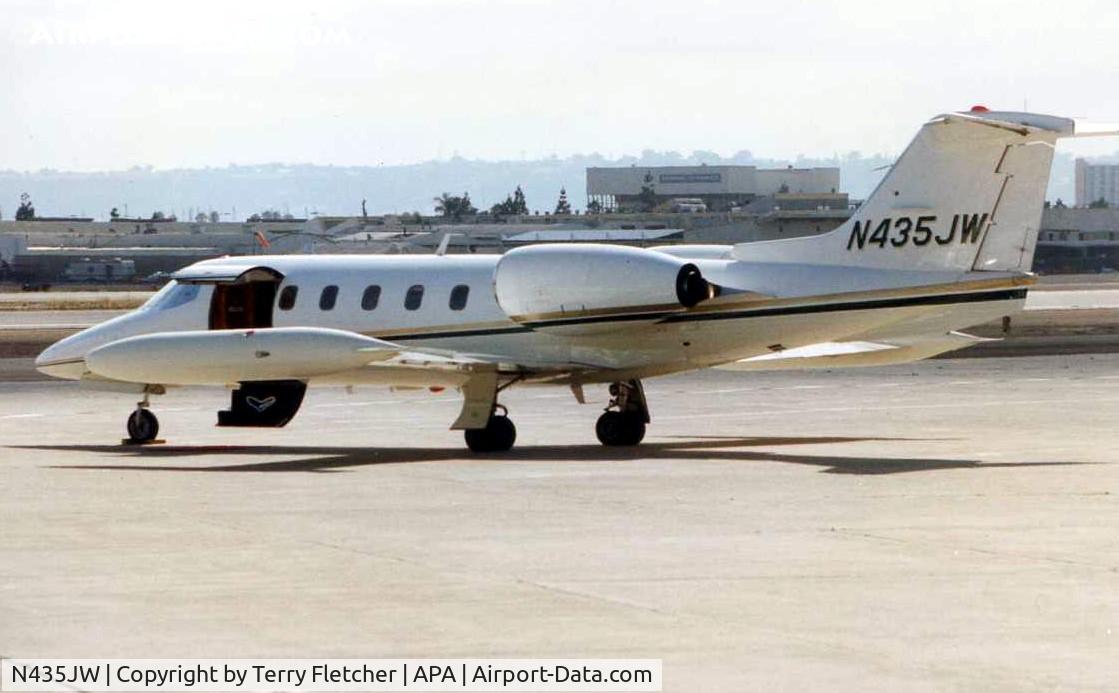 N435JW, 1980 Gates Learjet 35A C/N 331, Learjet 35 at Denver Centennial  - this aircraft is now registered D-CGFC