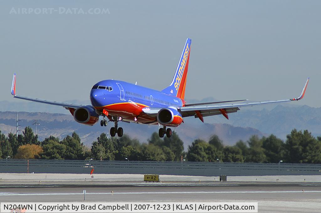 N204WN, 2005 Boeing 737-7H4 C/N 29855, Southwest Airlines / 2005 Boeing 737-7H4