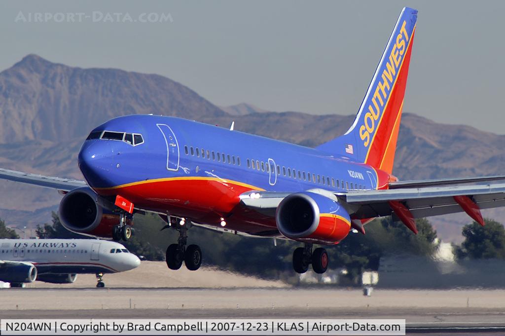 N204WN, 2005 Boeing 737-7H4 C/N 29855, Southwest Airlines / 2005 Boeing 737-7H4