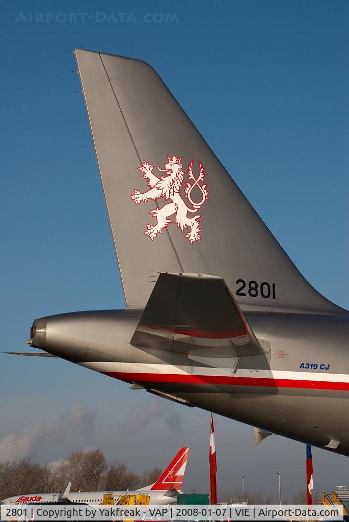 2801, 2007 Airbus ACJ319 (A319-115/CJ) C/N 2801, Czech Air Force Airbus A319