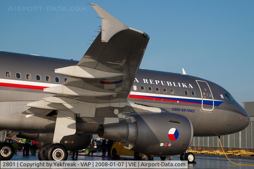 2801, 2007 Airbus ACJ319 (A319-115/CJ) C/N 2801, Czech Air Force Airbus A319