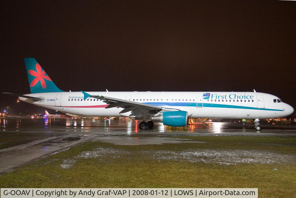G-OOAV, 2002 Airbus A321-211 C/N 1720, First Choice A321