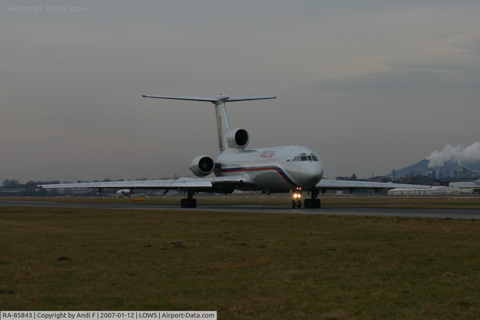 RA-85843, 1995 Tupolev Tu-154M C/N 95A991, Rossia