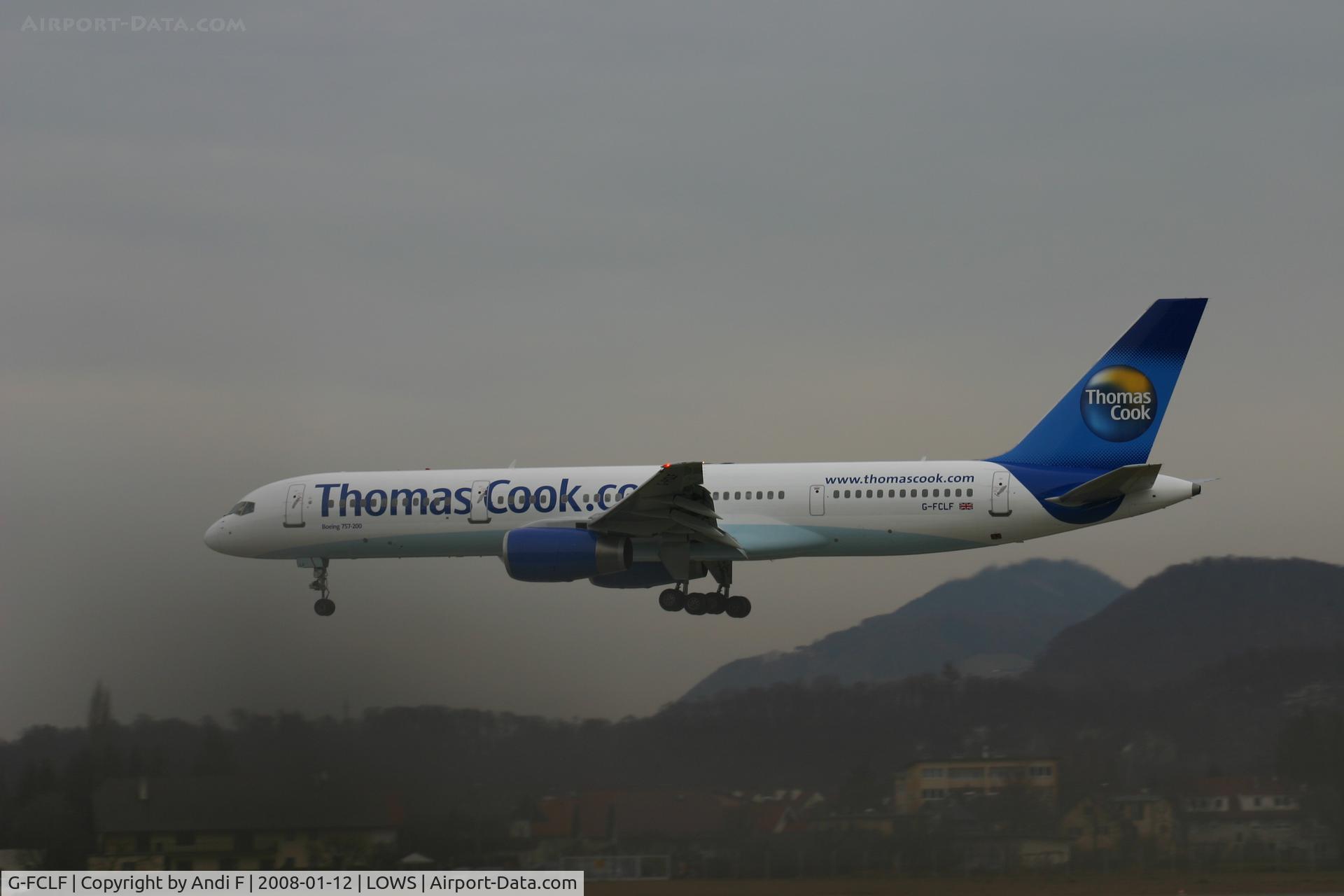 G-FCLF, 1999 Boeing 757-28A C/N 28835, Thomas Cook