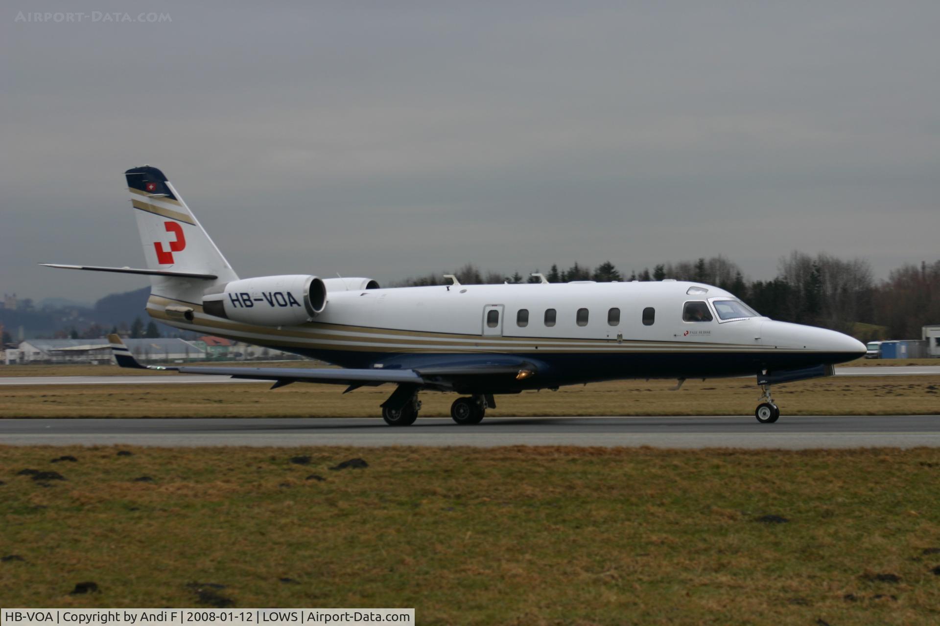 HB-VOA, 1999 Israel Aircraft Industries IAI-1125A Astra SPX C/N 111, Libra Travel AG
