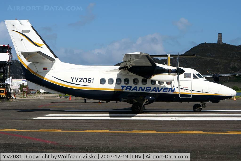 YV2081, 1987 Let L-410UVP-E Turbolet C/N 872015, W/o 04.01.2008 near LRV