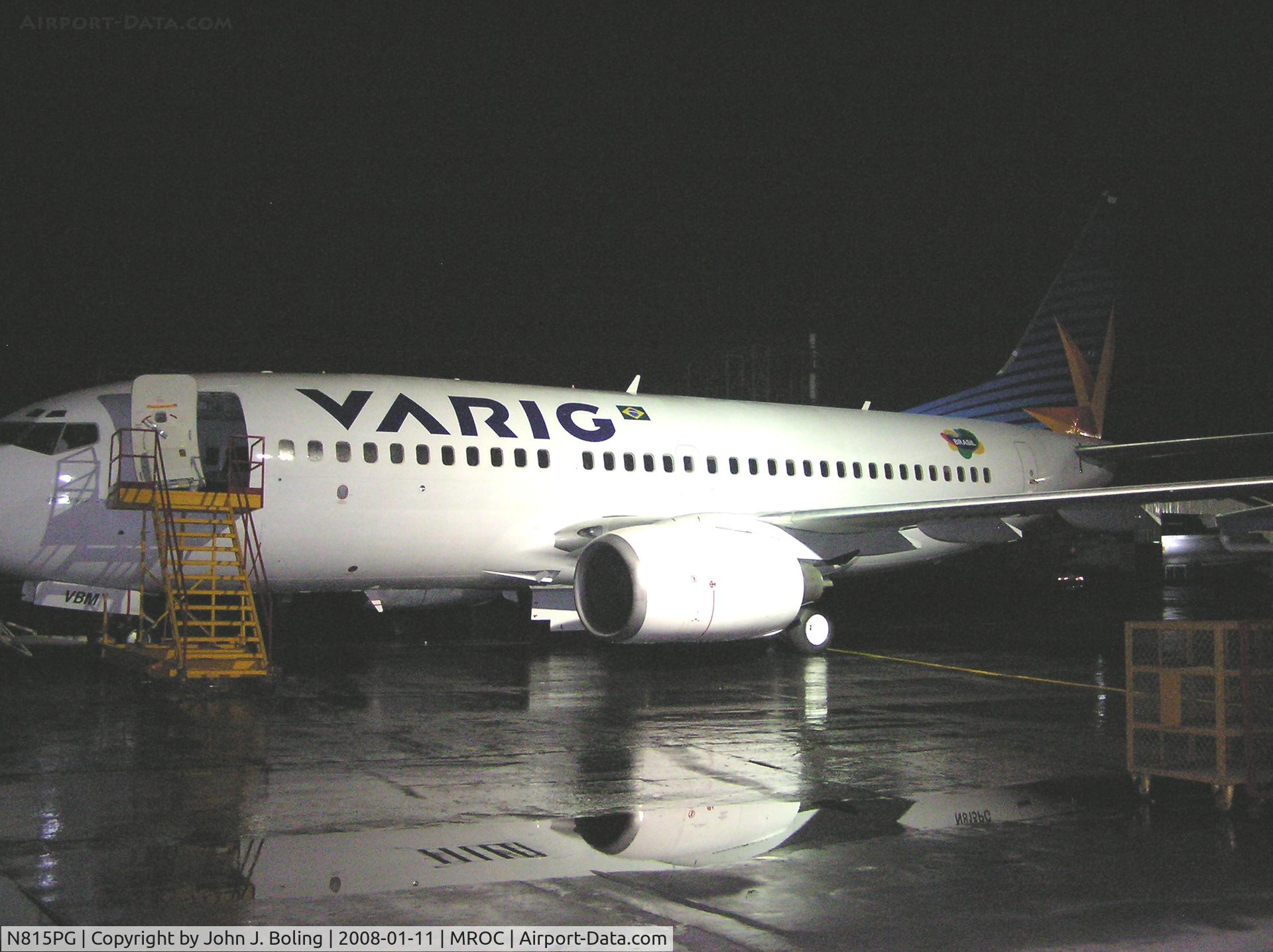N815PG, Boeing 737-700 C/N 32406, Out of hangar after weighing.