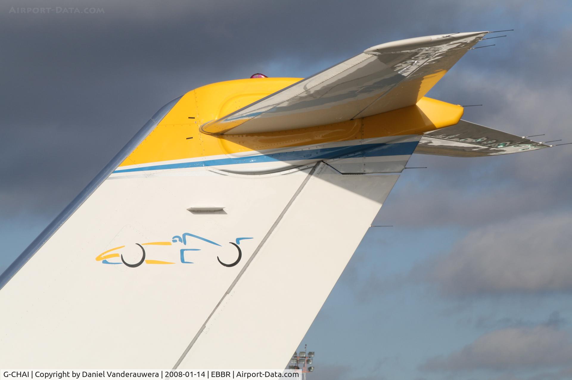 G-CHAI, 1994 Canadair Challenger 601-3A (CL-600-2B16) C/N 5152, nice tail