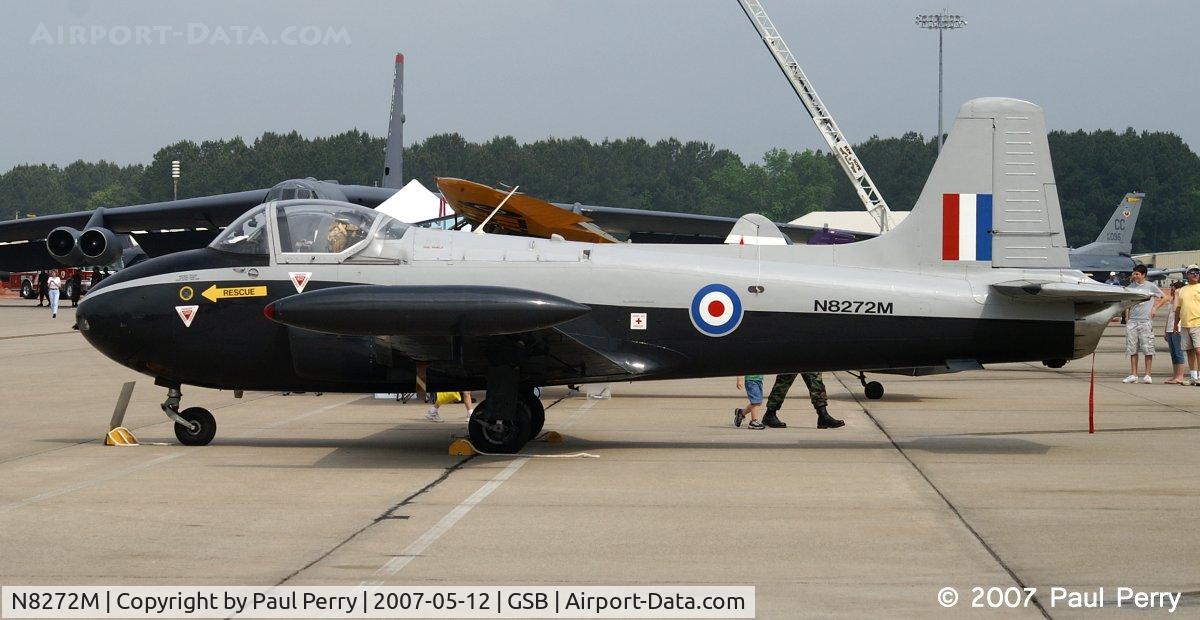 N8272M, 1961 BAC 84 Jet Provost T.4 C/N PAC/W/15526, About five years pass, and there she is again