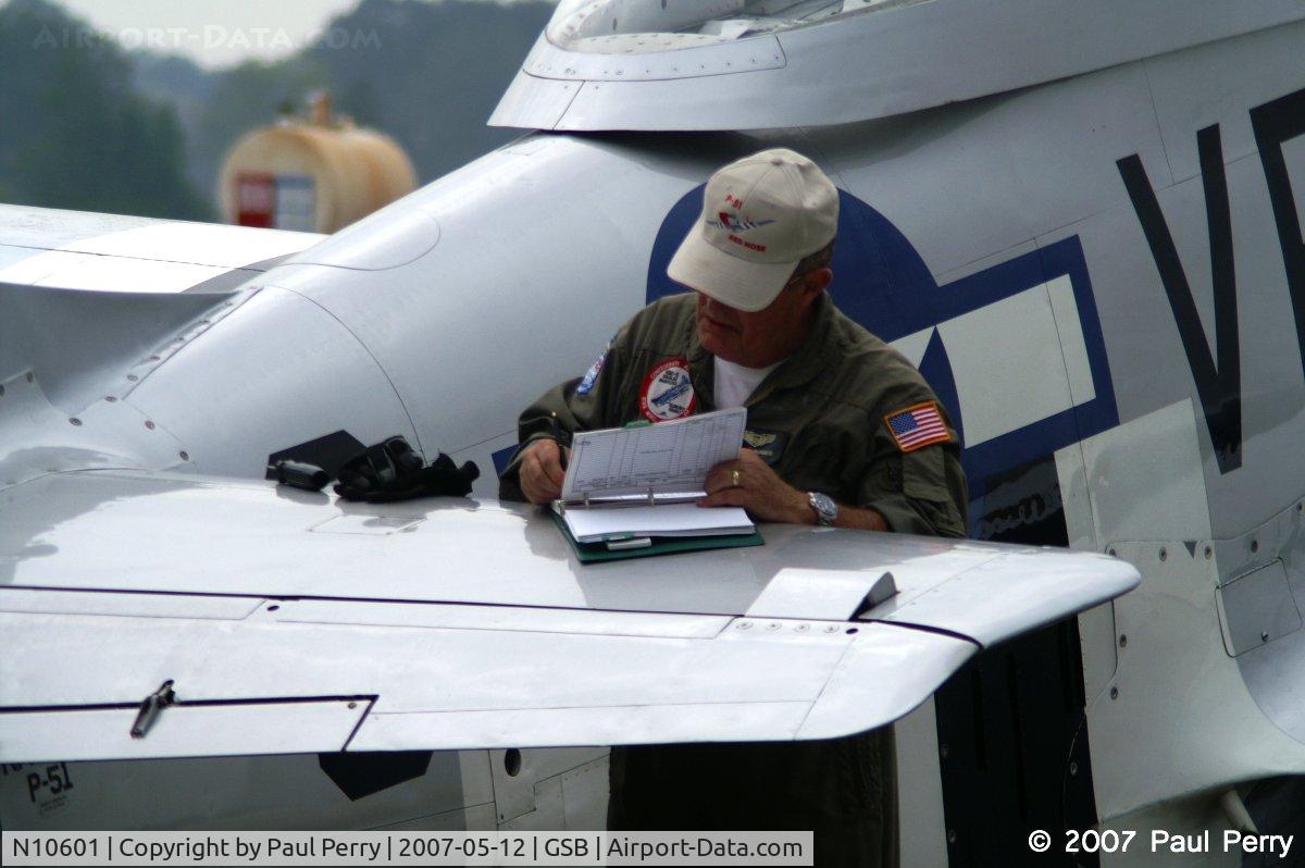 N10601, 1944 North American P-51D Mustang C/N 122-40383, Paperwork paperwork