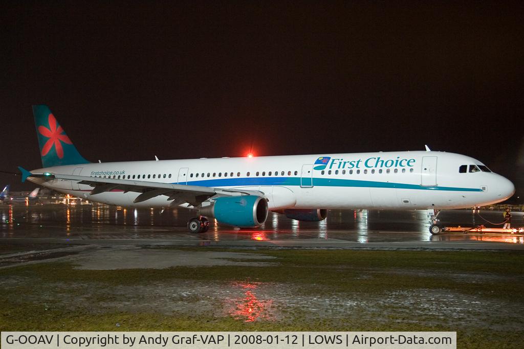 G-OOAV, 2002 Airbus A321-211 C/N 1720, First Choice A321