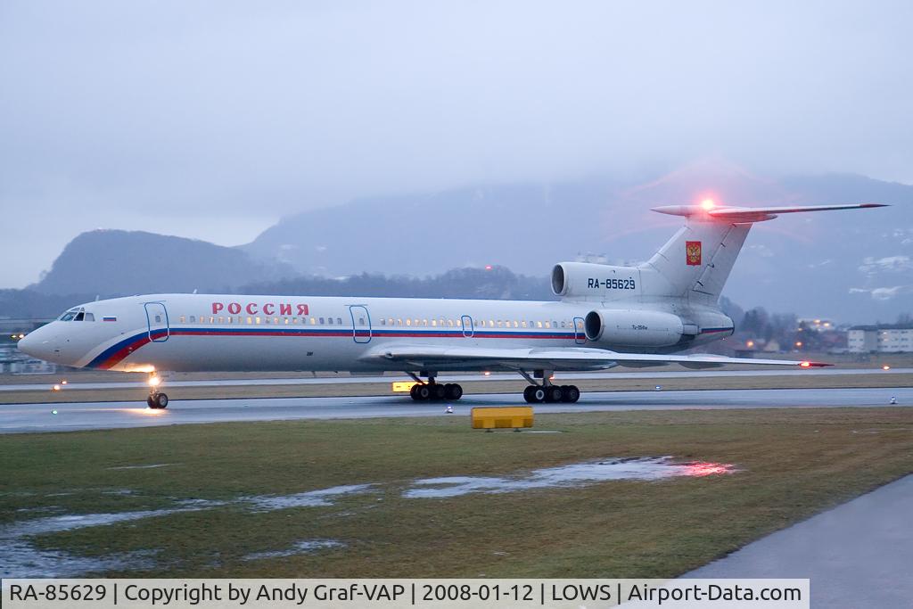 RA-85629, 1987 Tupolev Tu-154M C/N 87A758, Rossia TU154M