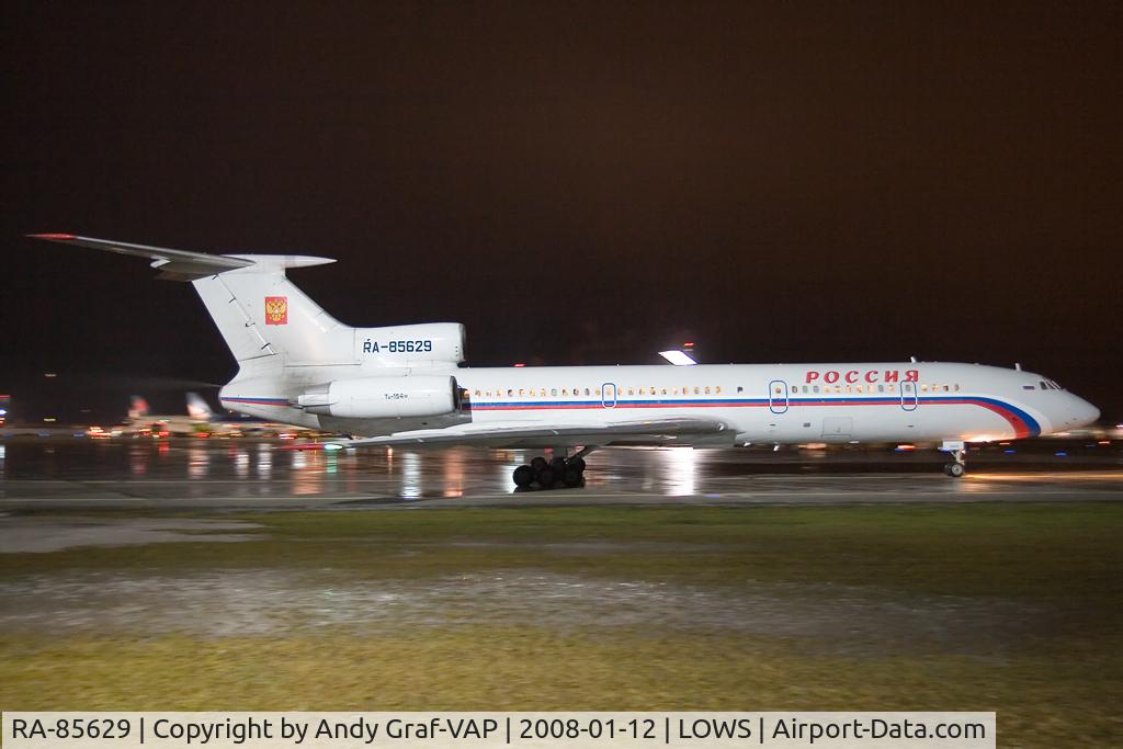RA-85629, 1987 Tupolev Tu-154M C/N 87A758, Rossia TU154M