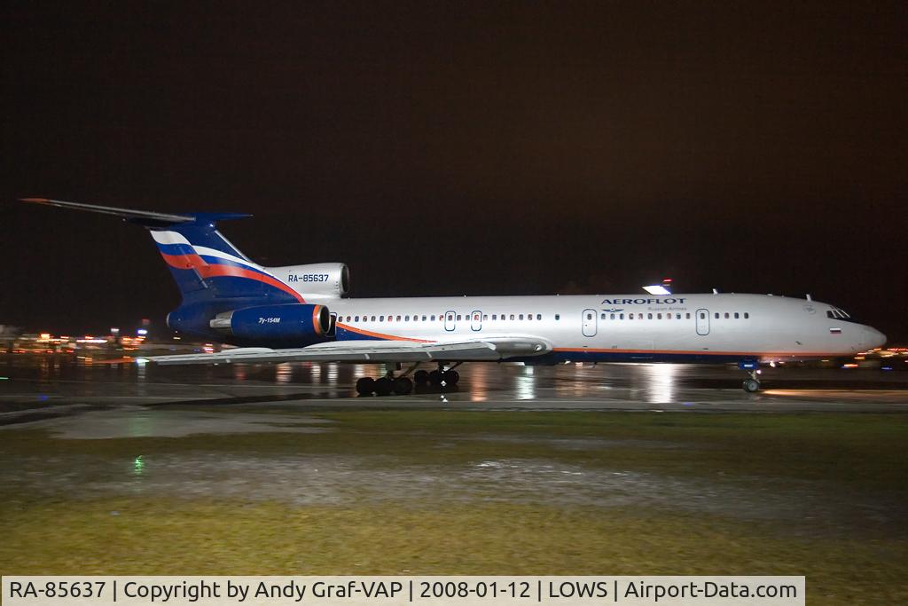 RA-85637, 1987 Tupolev Tu-154M C/N 87A767, Aeroflot TU154M