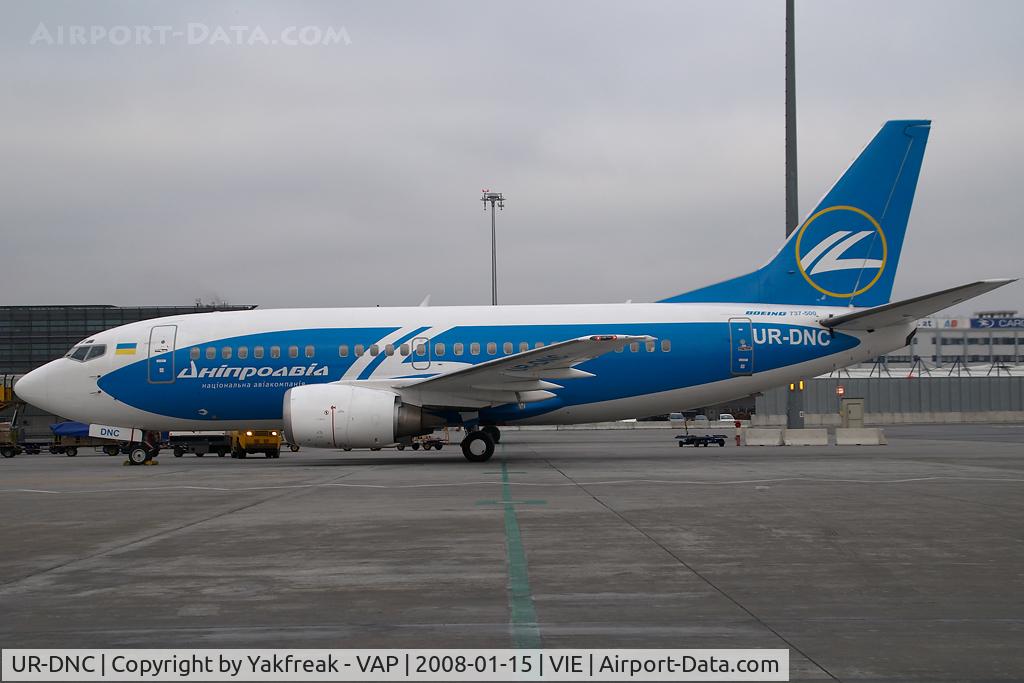 UR-DNC, 1997 Boeing 737-5L9 C/N 28995, Dnepravia Boeing 737-500