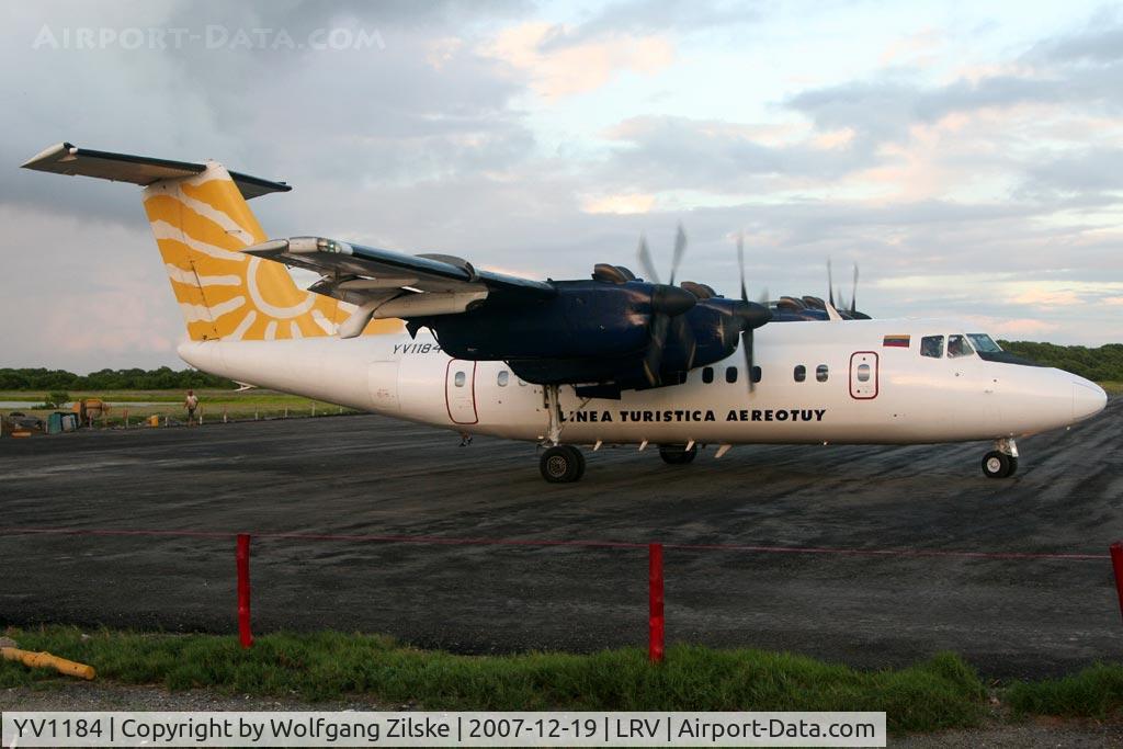 YV1184, 1980 De Havilland Canada DHC-7-102 Dash 7 C/N 30, visitor
