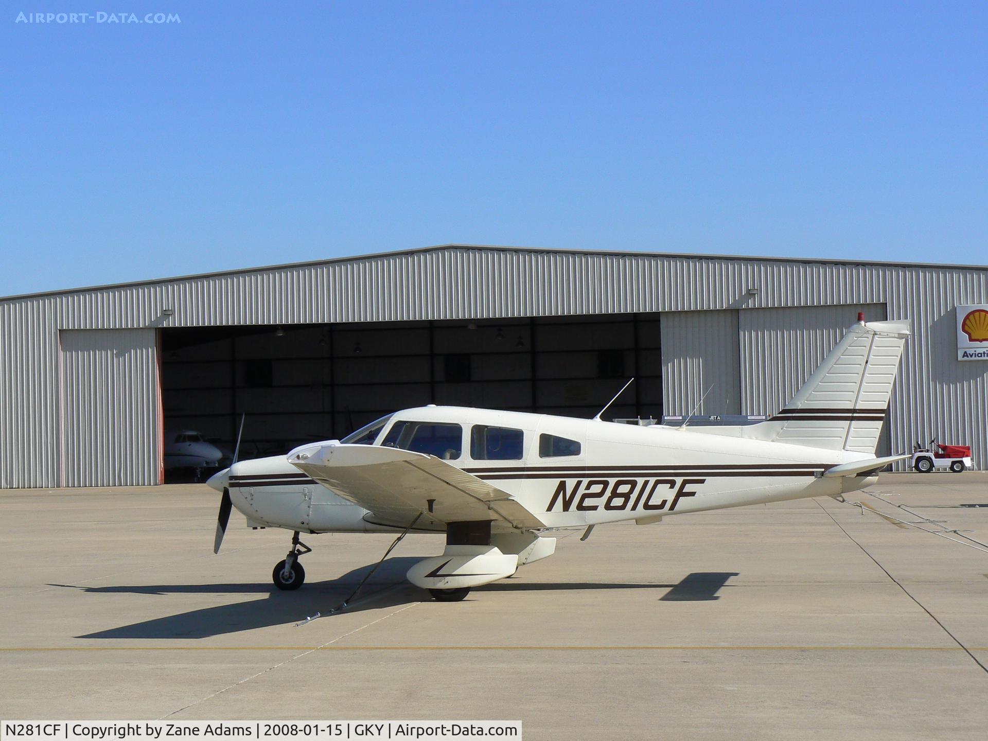 N281CF, 1977 Piper PA-28-161 C/N 28-7816111, At Arlington Municipal