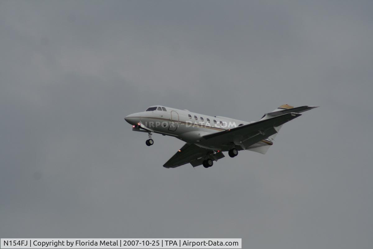 N154FJ, 1980 British Aerospace HS.125-700A C/N 257110/NA0271, HS700