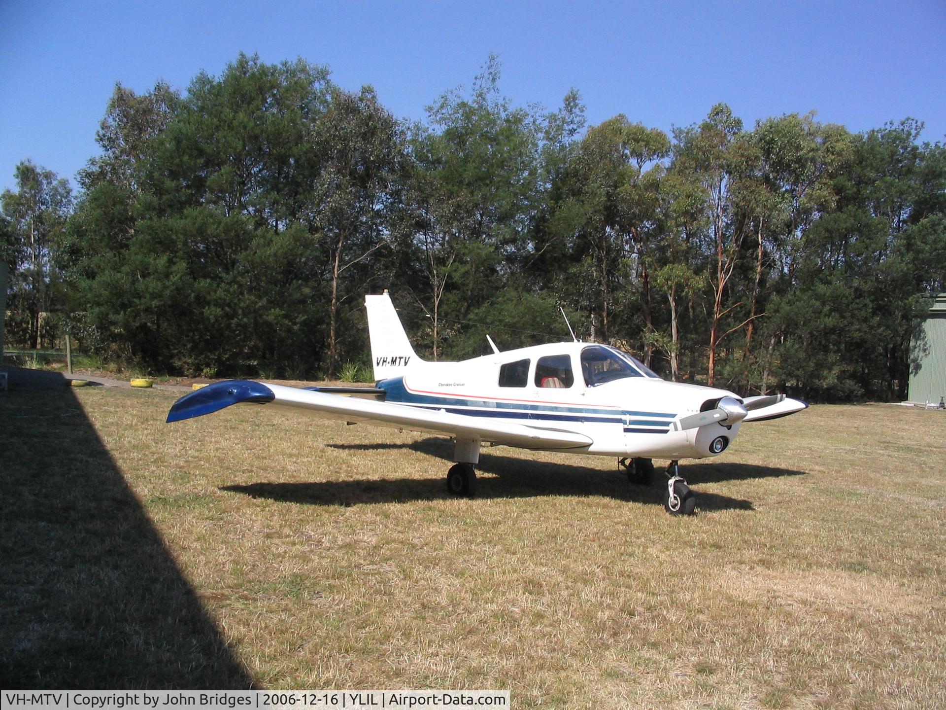 VH-MTV, 1974 Piper PA-28-140 C/N 28-7425236, VH-MTV at Lilydale, Victoria, Australia