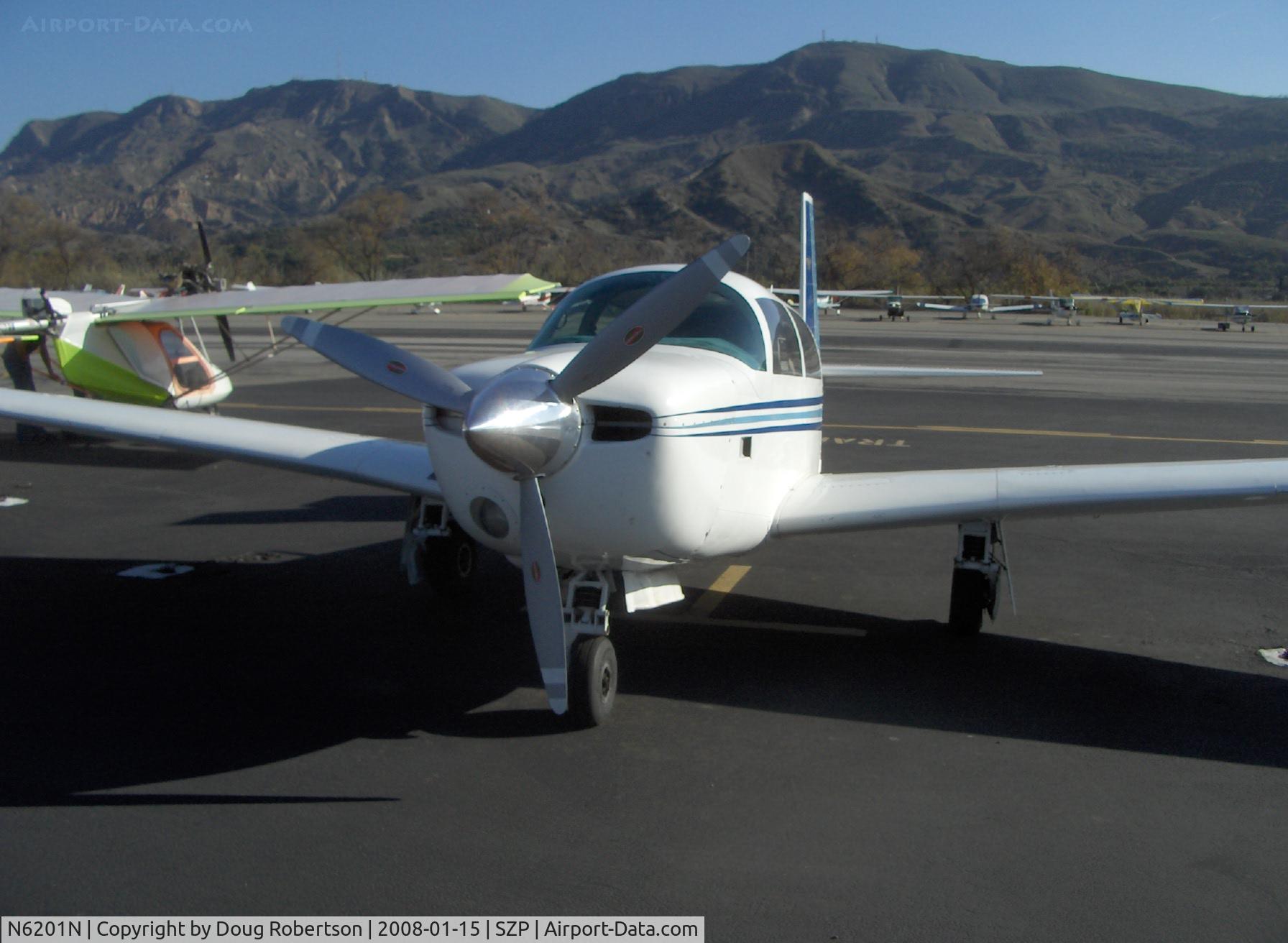 N6201N, 1978 Mooney M20J 201 C/N 24-0590, 1978 Mooney M20J 201, Lycoming IO-360 200 Hp, tri-blade prop mod