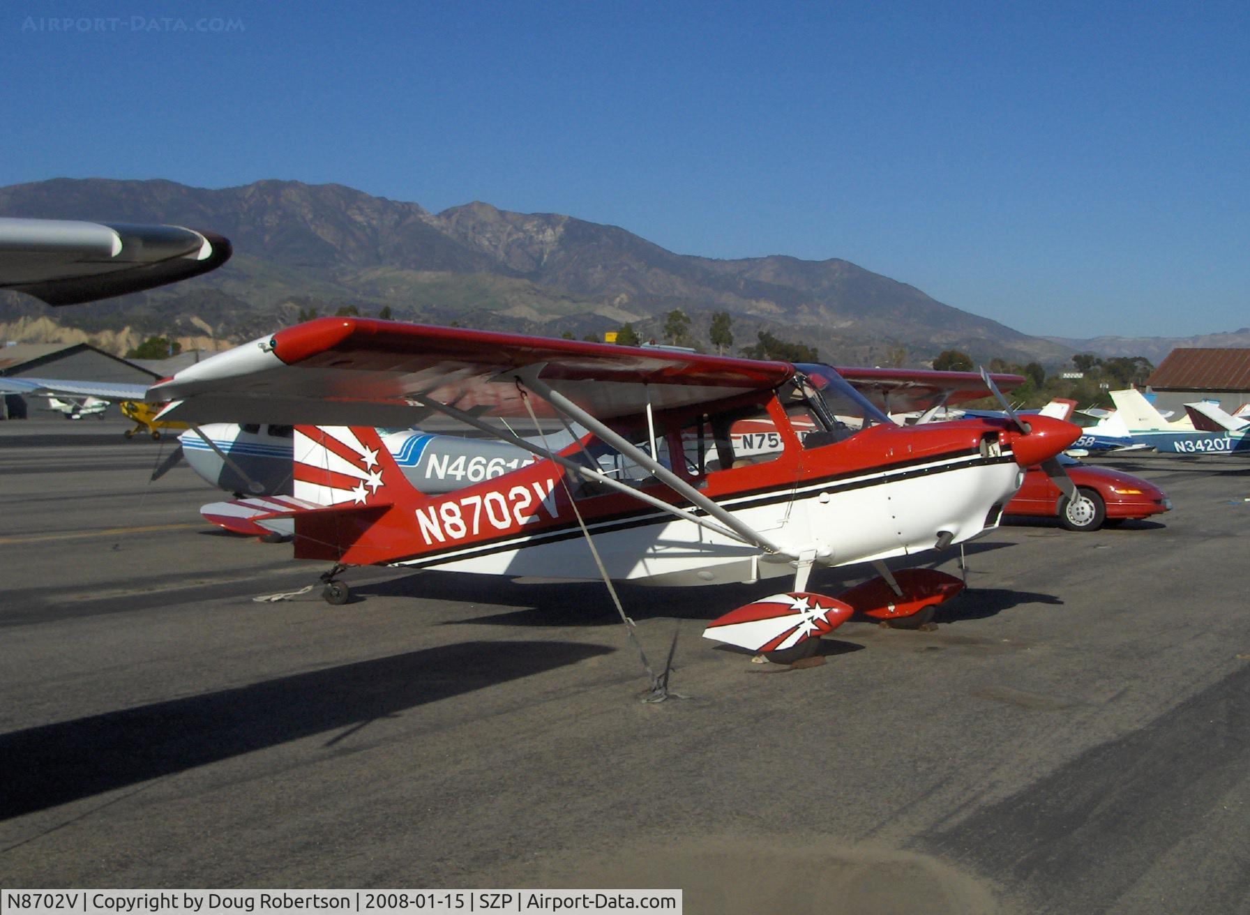 N8702V, 1975 Bellanca 8KCAB Decathlon C/N 189-75, 1975 Bellanca 8KCAB DECATHLON, Lycoming IO-320 150 Hp
